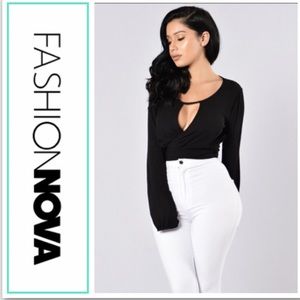 NWT Fashion Nova keys top